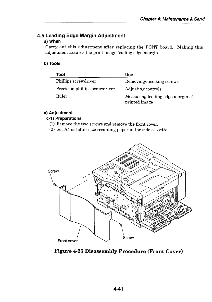 Canon FAX L500 L550 Parts and Service Manual-3